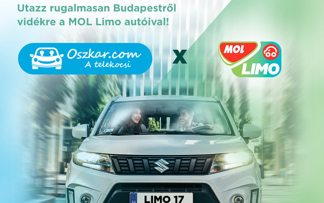 Oszkár telekocsi + Mol Limo = Kaland, kényelem, és spórolás egy csapásra!