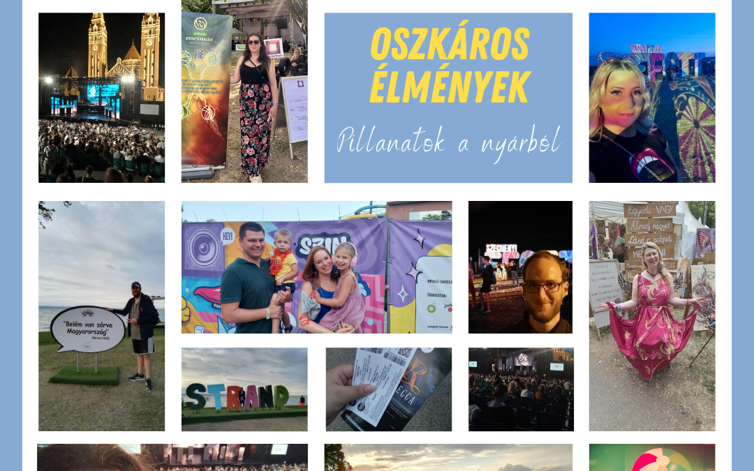 Fesztiválszezon Oszkárral – utak, sztorik, közös élmények
